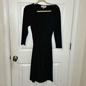Philosophy Dresses Fitted Little Black Dress 3/4 Sleeve